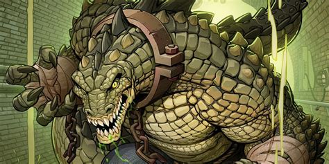 killer croc|killer croc as a human.